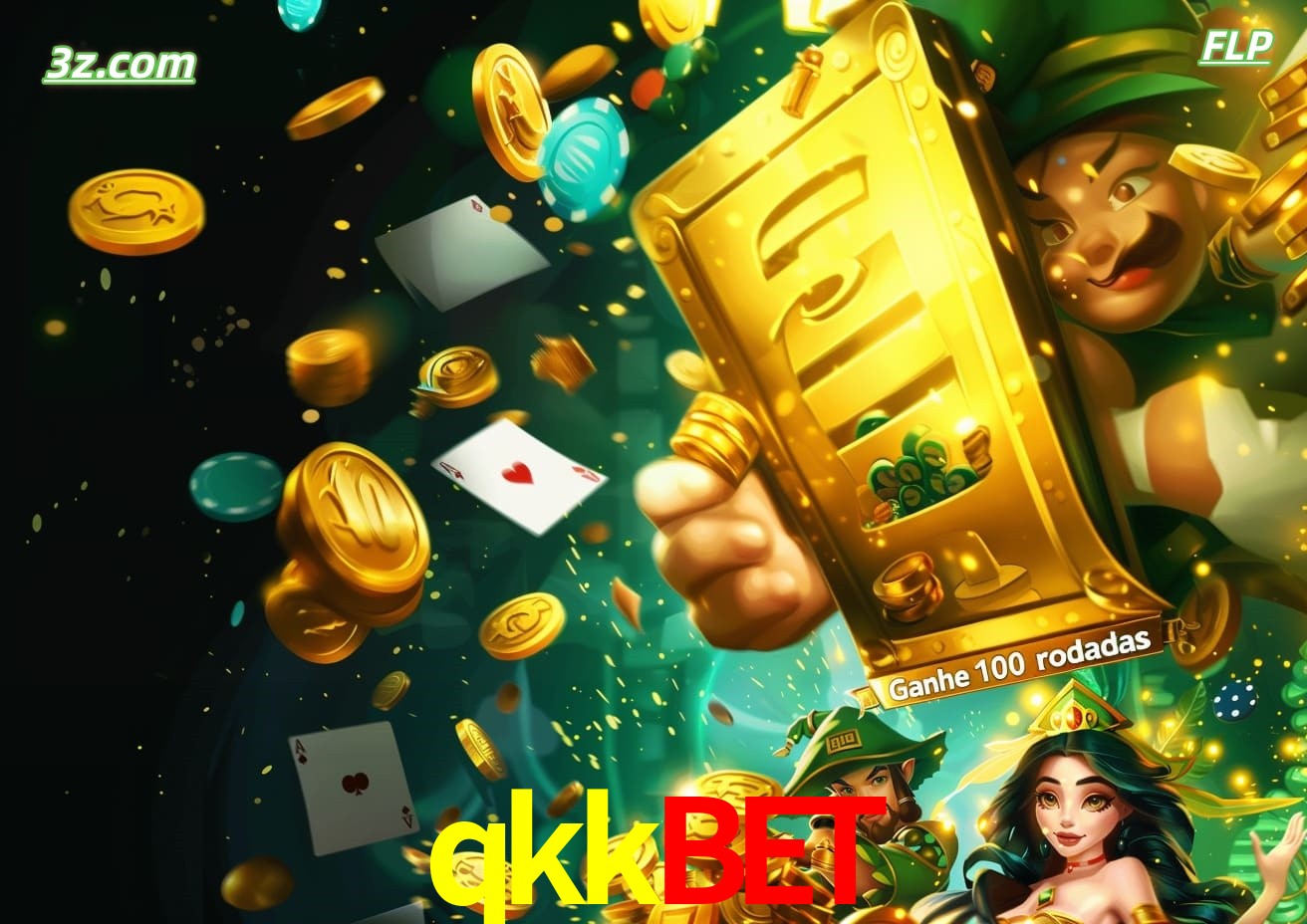 Cassino online qkkbet Brasil com caça-níqueis e bônus de 100 rodadas grátis