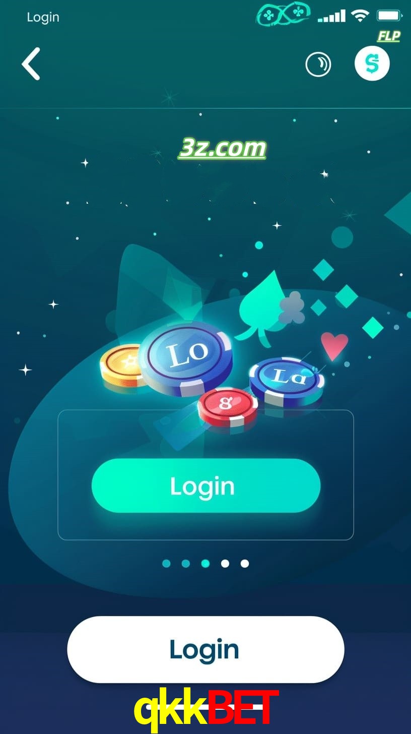 Login no aplicativo de cassino online qkkbet Brasil com bônus de boas-vindas