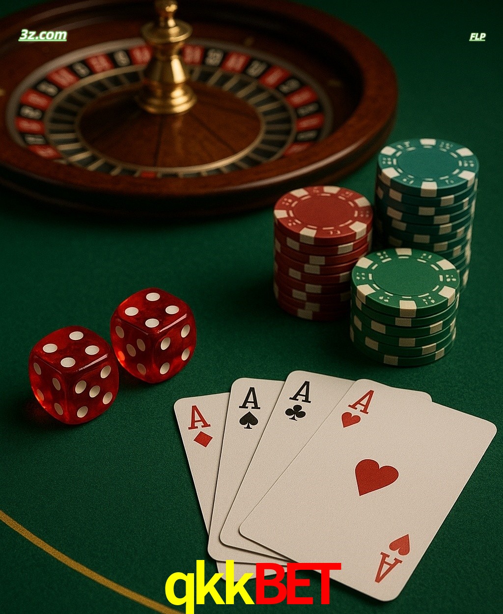 Cassino online qkkbet com jogos de mesa: roleta, dados, pôquer e fichas